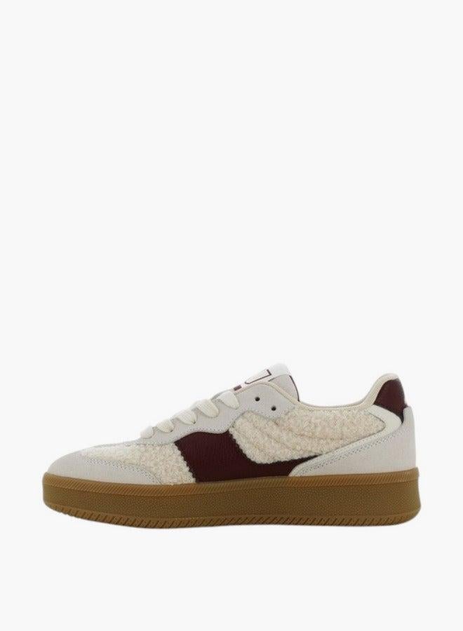 SJ Women's Panelled Lace-Up Sneakers - Image 3