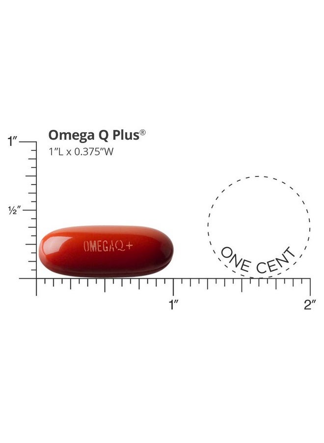 Dr. Sinatra Dr. Sinatra Omega Q Plus- Omega-3 and CoQ10 Supplement Delivers Everyday Heart Health Support with 50 mg of CoQ10 and Provides Antioxidant Power (60 softgels)  - Image 3
