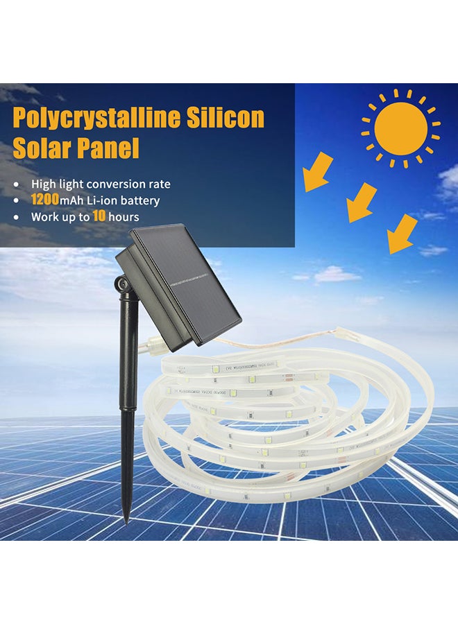 Loquat Decorative LED Solar String Light Warm White/Black - Image 2