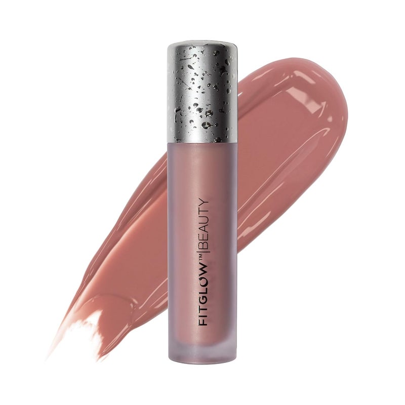 FITGLOW Beauty  Lip Color Serum  Vegan WomanOwned Clean Beauty Buff  Earthy Nude