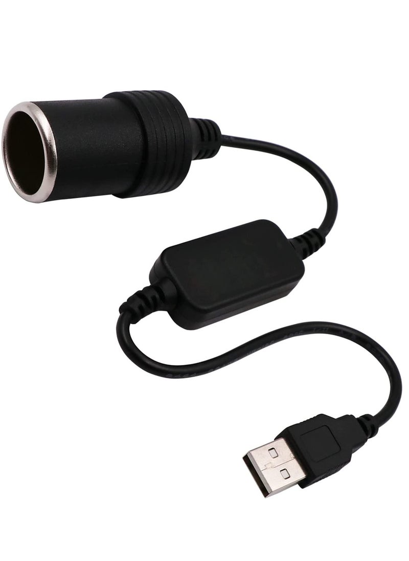 KASTWAVE كابل محول USB A ذكر إلى مقبس سيارة 12 فولت أنثى  - Image 1