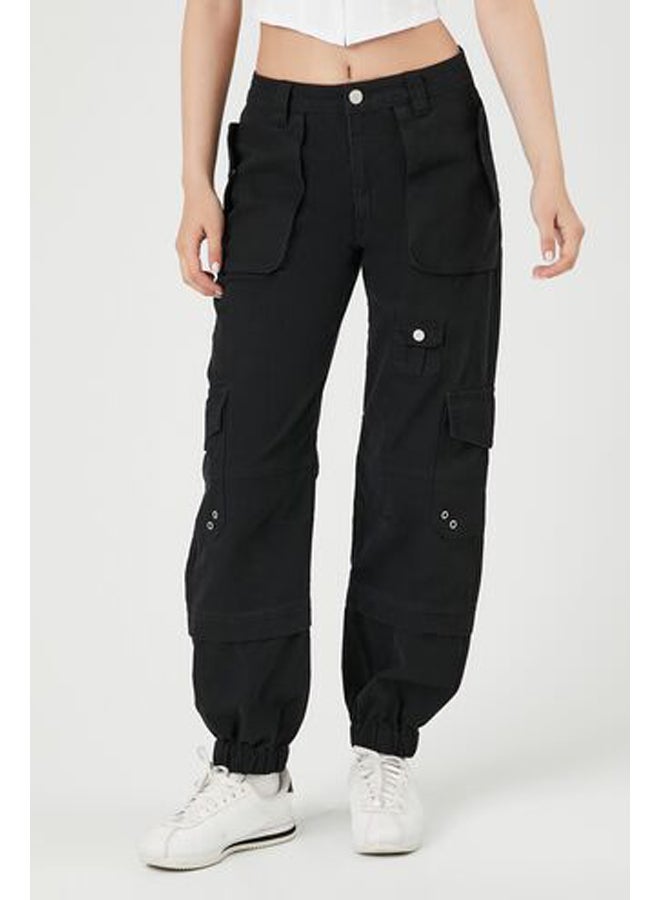 FOREVER 21 Cotton Cargo Joggers  - Image 2