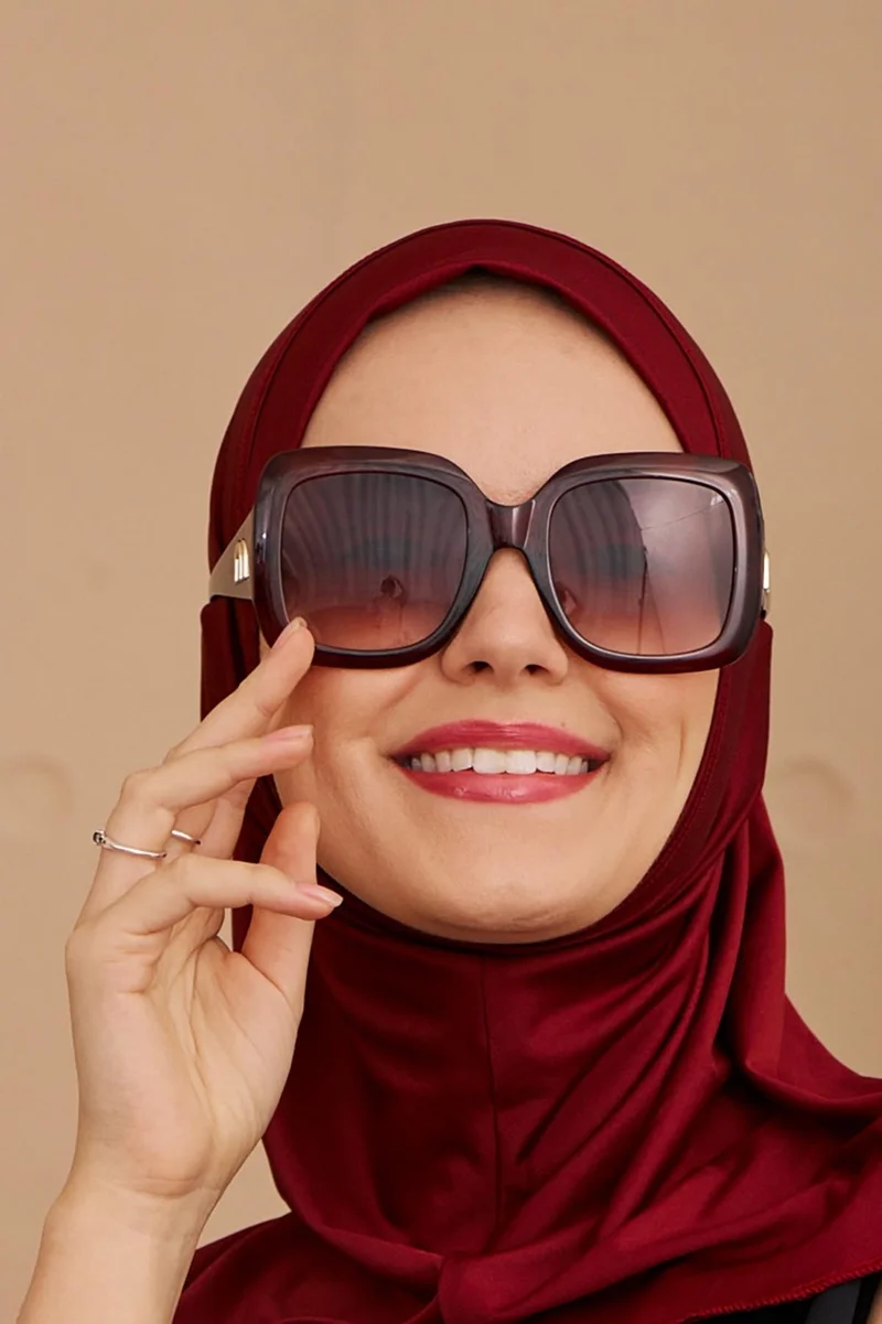 ريمسا مايو Remsa Swimsuit Swim Scarf Pool Sea Scarf Claret Red Rbe-01