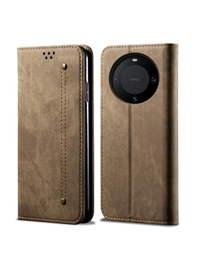 S-TOP Case For Huawei Mate 60 Pro Denim Texture Leather Phone Case - Image 1