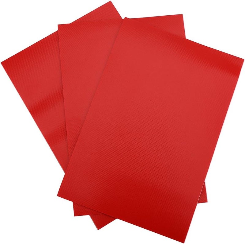 woobles PVC Inflatable Boat Repair Patches Kit Set Accessory 3pcs for Inflatable Raft Canoe Kayak Swimming Pool Toy - Image 1