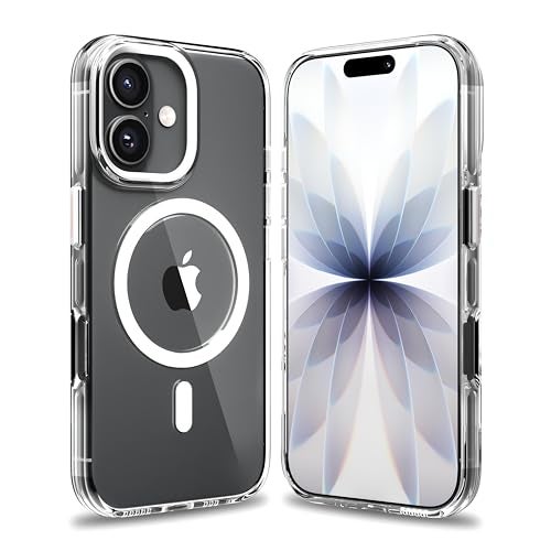 CASEGEAR Super Crystal Transparent Back Cover Case Compatible with iPhone 17 | Lifetime Anti-Yellow | 10.4 Feet Drop Protection | Compatible with MagSafe | 360° Camera Protection - Image 1
