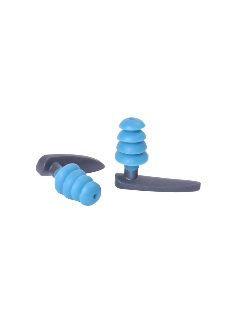 GGOOT 1 Pair Silicone Swimming Earplugs Waterproof Reusable for Kids and Adults Swimming Showering Bathing Earbuds Storage Case - Image 1