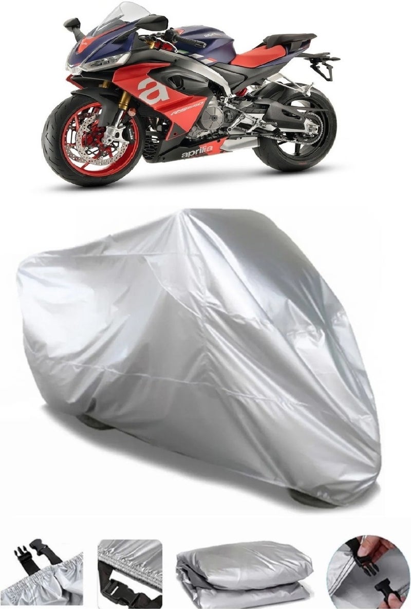 Breen Aprilia Rs 660 Grey Waterproof Motorcycle Canvas Premium  - Image 1