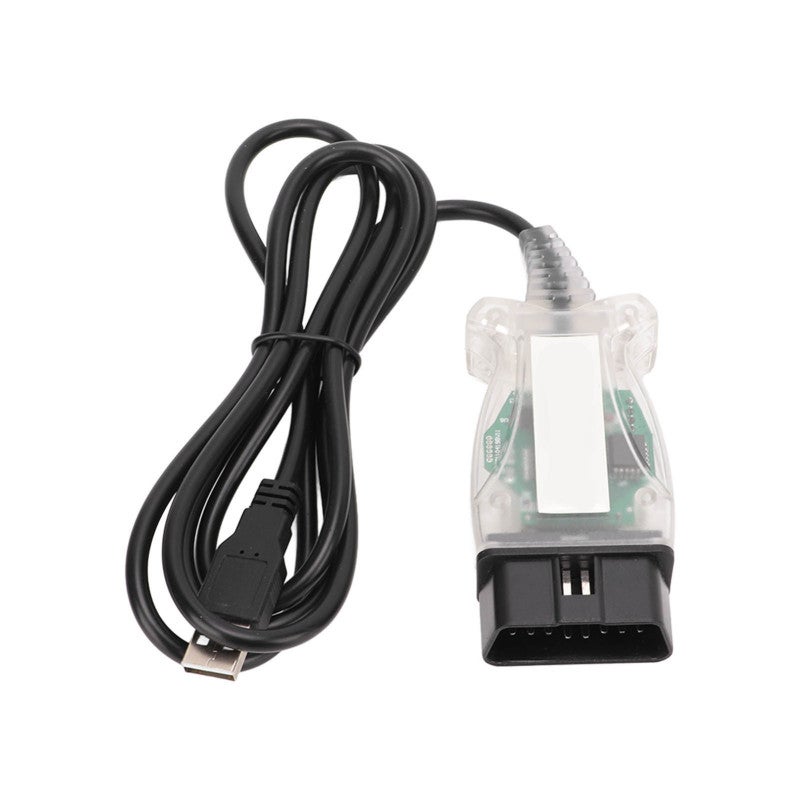 K+DCAN Cable with Switch USB Interface OBD2 Diagnostic Tool for E60 E61 E81 E70 E83 E87 E90 E91 E92 E93 - Full Diagnostic with D-CAN Protocol - ABS Material for Car 1998-2008 - Image 3