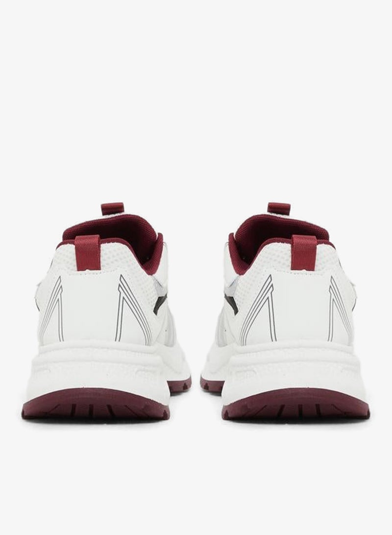 ستايلي اكتيف ستايلي سنيكرز دائري برباط وكعب سميك مع شريط خلفي - Image 5