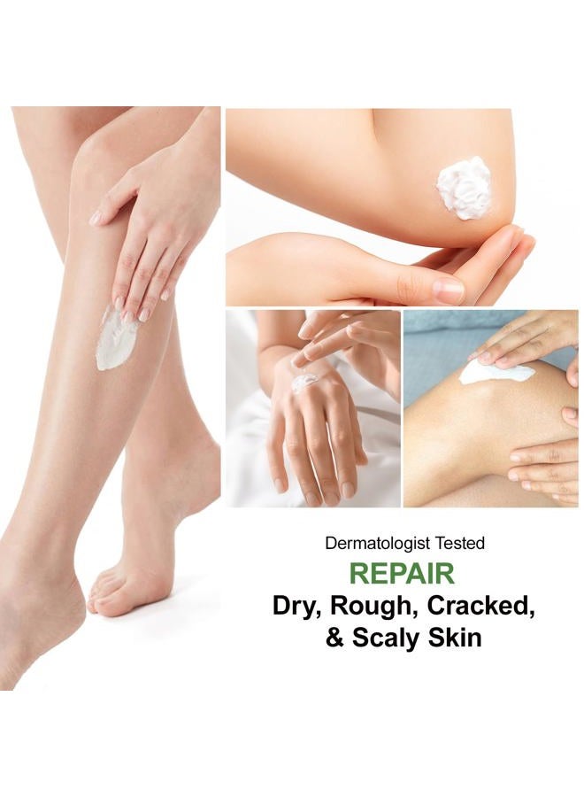 YAFUSIPE Urea Cream 60 Percent For Feet Maximum Strength Plus Salicylic Acid 2%, Tea Tree Foot Lotion For Dry Feetcracked Heels Treatment Athletes Foot Cream Intensive Repair Foot Moisturizer Care 5.29oz - Image 2