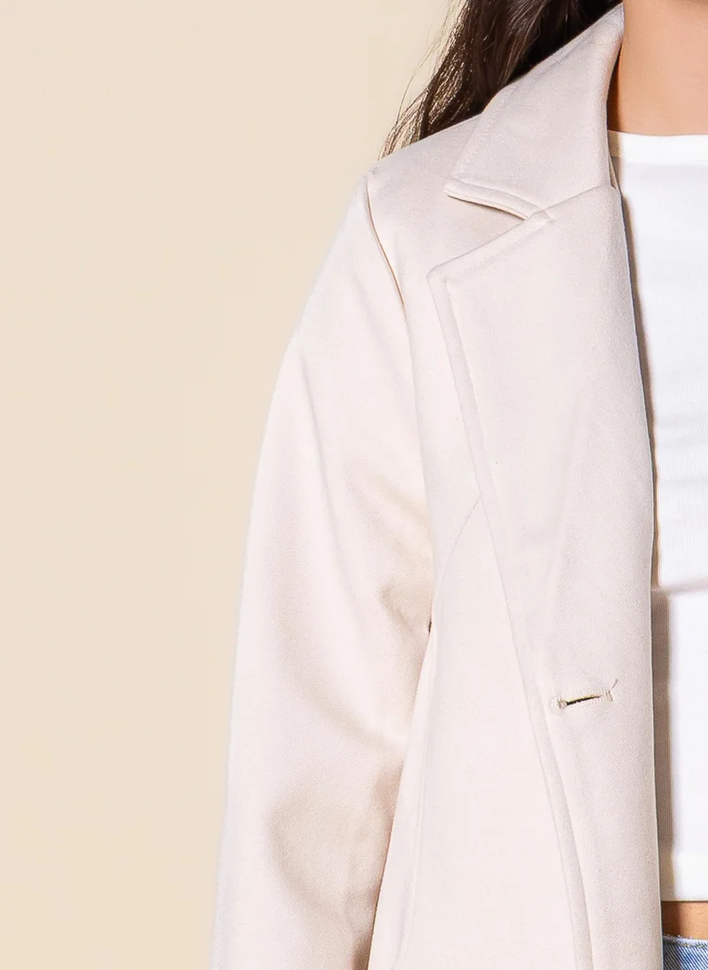 Shapes Beige SOFT COMFORT COAT for Women | Best Price UAE
