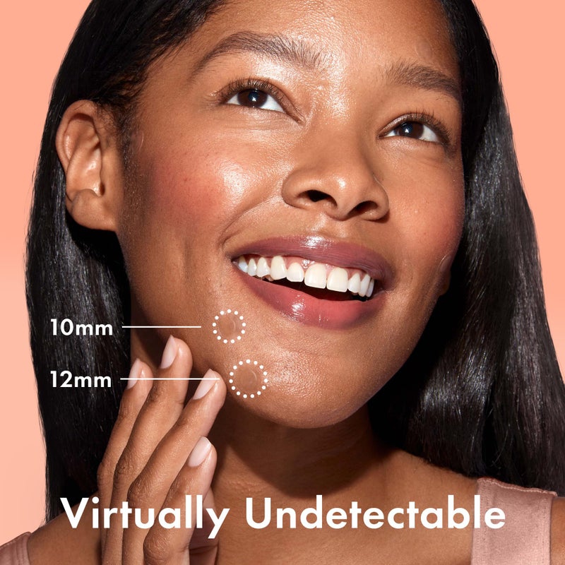 Rael لصقات حب الشباب من رايل، غطاء بقعة غير مرئي معجزة - لصقة حب الشباب هيدروكوليد، تمتص البثور والعيوب، العناية بالبشرة الكورية، 2 حجم (24 قطعة) - Image 5