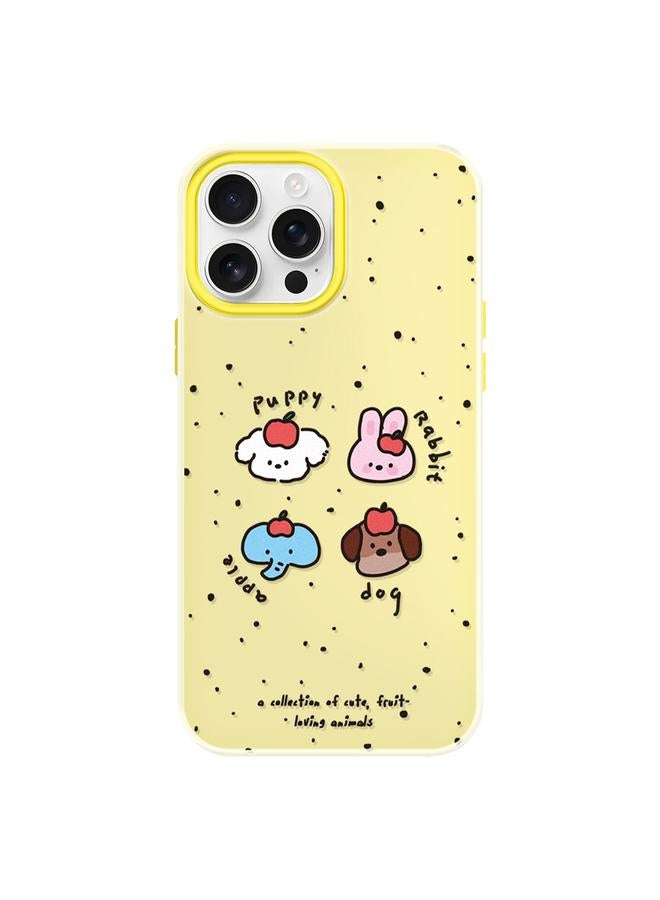 اس-توب جراب لهاتف iPhone 16 Pro Max مصنوع من مادة TPU الهجينة ذات ملمس الجلد - Image 1