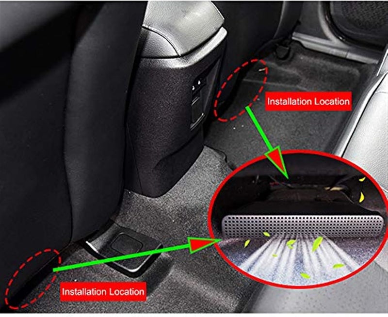 Wivplex Under Seat AC Vent Cover for Ford Focus MK3 - Image 5