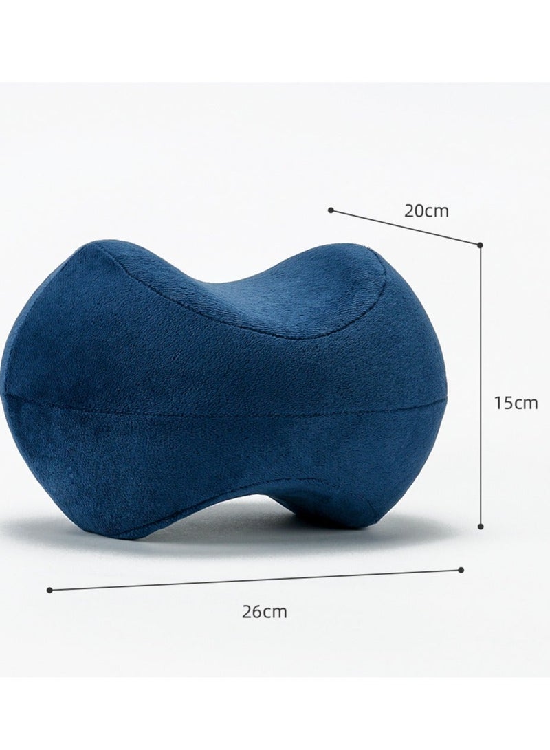 Portable Ergonomic Round Shape Knee Pillow, Leg Pillows for Side Sleepers Separates the Knees for Promote Sleeping - Image 4