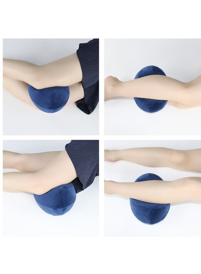 Portable Ergonomic Round Shape Knee Pillow, Leg Pillows for Side Sleepers Separates the Knees for Promote Sleeping - Image 3