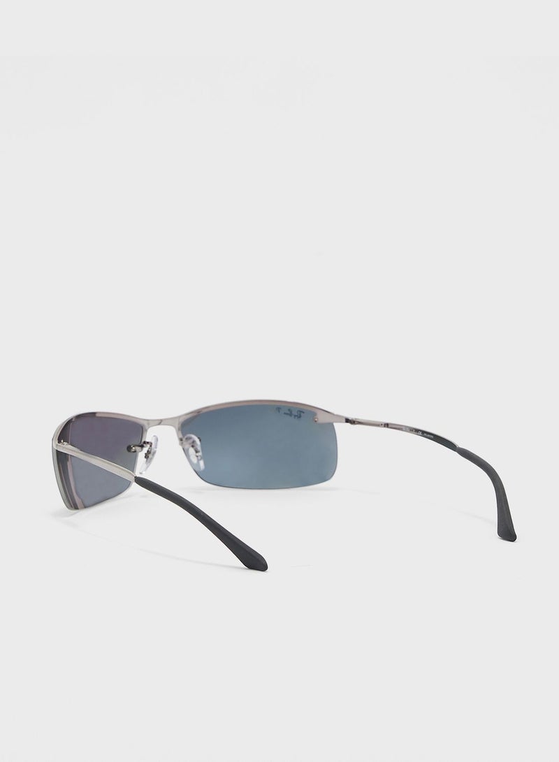 Ray-Ban 0Rb3183 Rectangle Sunglasses - Image 2