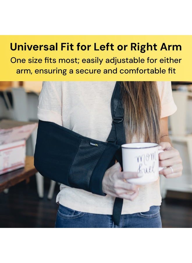 BraceUP Arm Sling Adjustable Arm Support for Broken Fractured Arm and Elbow - Image 5