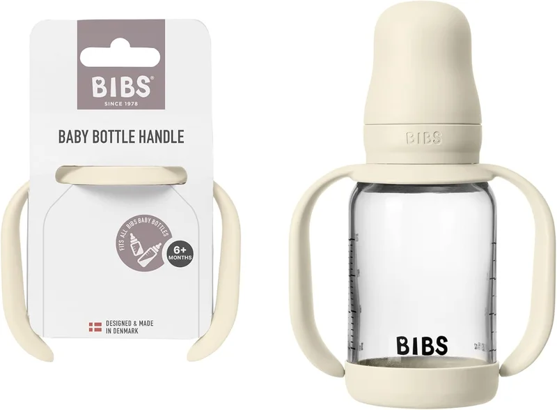 BIBS BIBS Baby Bottle Handle - Ivory
