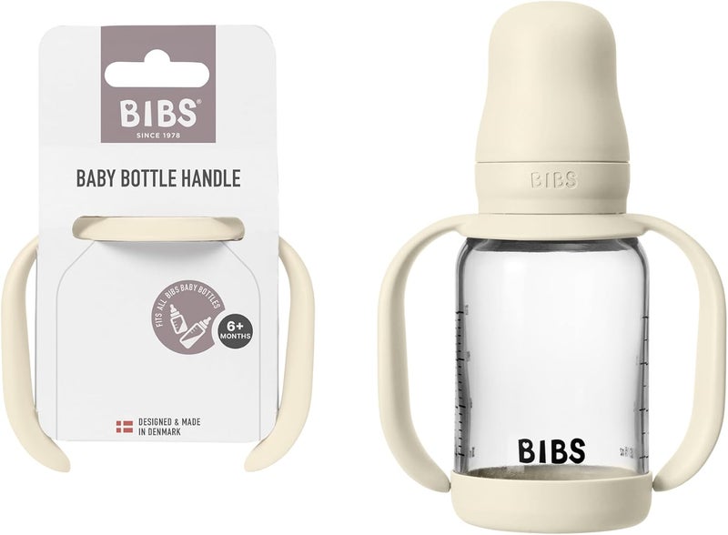 BIBS Baby Bottle Handle - Ivory - Image 1