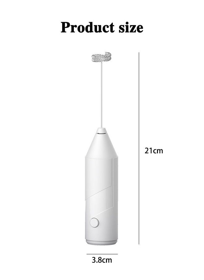 Sweet Life Electric High Speed Handheld Foam Maker Mixer, Handheld Milk Frother Wand for Coffee, Cappuccino, Hot Chocolate, Egg  - Image 2
