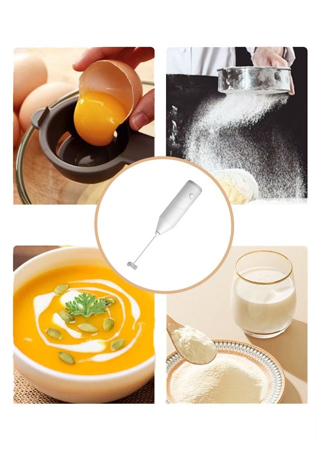 Sweet Life Electric High Speed Handheld Foam Maker Mixer, Handheld Milk Frother Wand for Coffee, Cappuccino, Hot Chocolate, Egg  - Image 3
