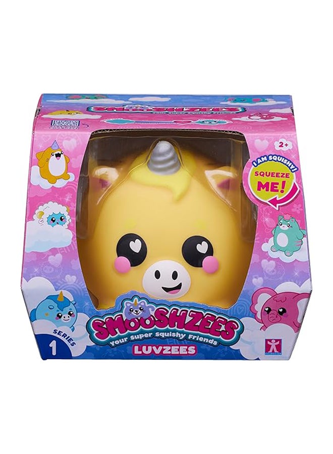 Smooshzees 4.5"Luvzees Unicorn (Funder ) - Image 1