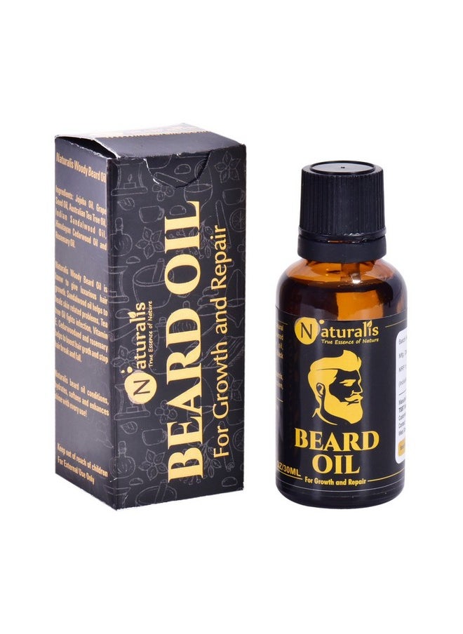Naturalis Essence Of Nature Beard Oil - For Hair Growth And Repair - 30Ml  - Image 2