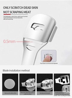 MileMelo 20-Piece Stainless Steel Pedicure Kit Professional Exfoliation Calluses Foot File Set For Women And Men At Home Or Travel Or Salon to Foot Care  - Image 5