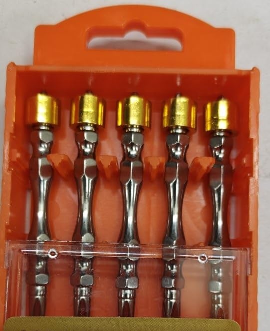 H9 Disco 5Pcs PH2 65mm Double Ended Screwdriver Bits | S2 Steel Phillips Bit with Small Magnetic Ring | 1/4" Hex Shank Power Drill Bits for Drywall, DIY, Furniture & Electric Screwdrivers - Image 1