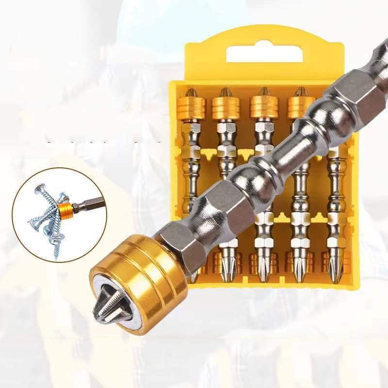 H9 Disco 5Pcs PH2 65mm Double Ended Screwdriver Bits | S2 Steel Phillips Bit with Small Magnetic Ring | 1/4" Hex Shank Power Drill Bits for Drywall, DIY, Furniture & Electric Screwdrivers - Image 3