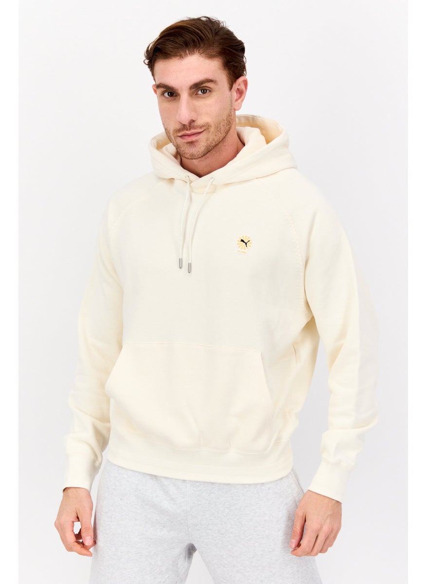 Puma x Palomo Men Sportswear Fit Long Sleeve Outdoor Sweatshirt, Ivory  - Image 1