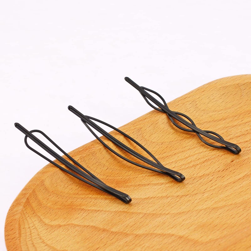 PIDOUDOU 36 Pieces 2.7Inch Black Bobby Pins for Women, Black Metal Hair Clips for Girls Hair Grips - Image 5