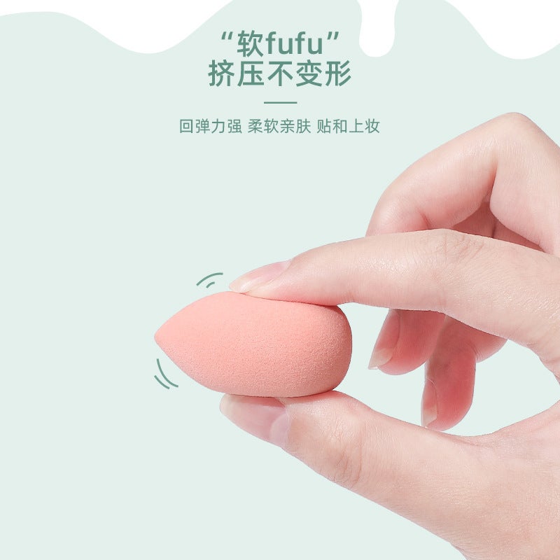 Mini Beauty Egg Small Mini Makeup Egg Makeup Sponge Puff Makeup Egg Tool Portable Partial Eye Concealer - Image 5