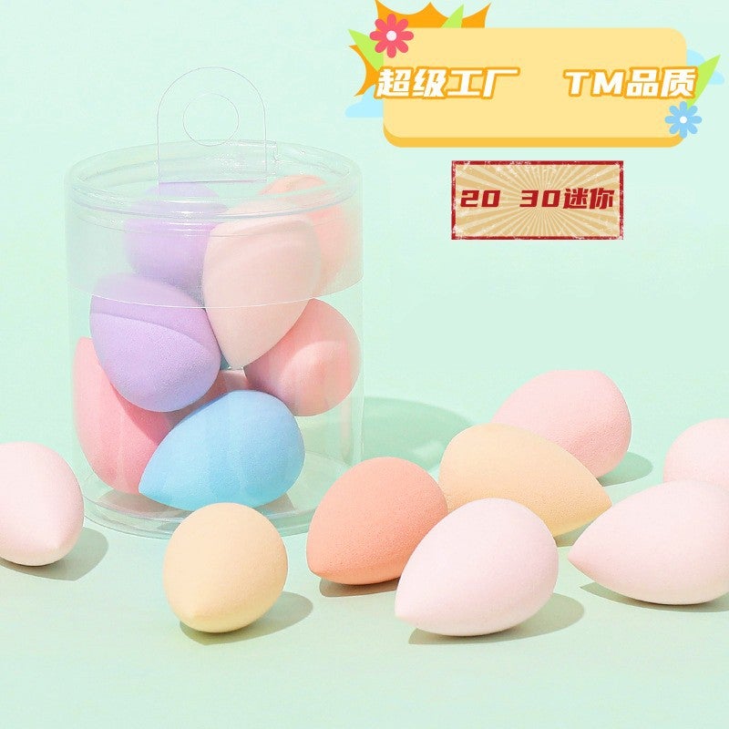 Mini Beauty Egg Small Mini Makeup Egg Makeup Sponge Puff Makeup Egg Tool Portable Partial Eye Concealer - Image 2