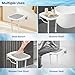 Caredear Wall Mounted Shower Seats Support 550lbs Adjustable Height Fold Down Shower Seat Wall Mounted Folding Shower Bench Wall Mounted for ElderlyAdultsPregnantsSeniorsDisabled - Image 4