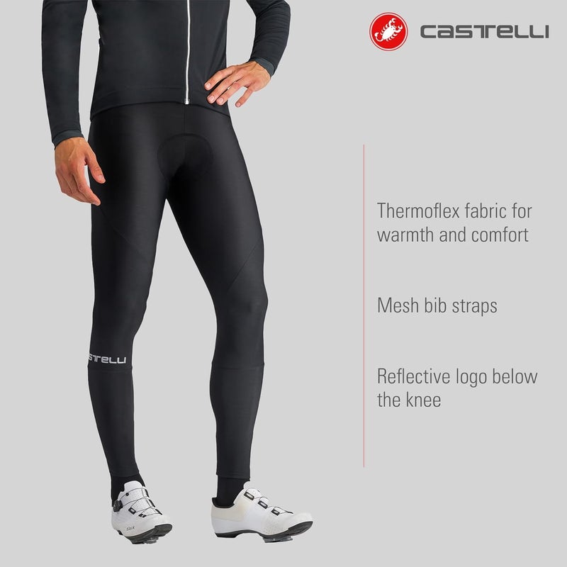 Castelli Men's Entrata Bibtight for Road and Gravel Biking I Cycling - Image 1