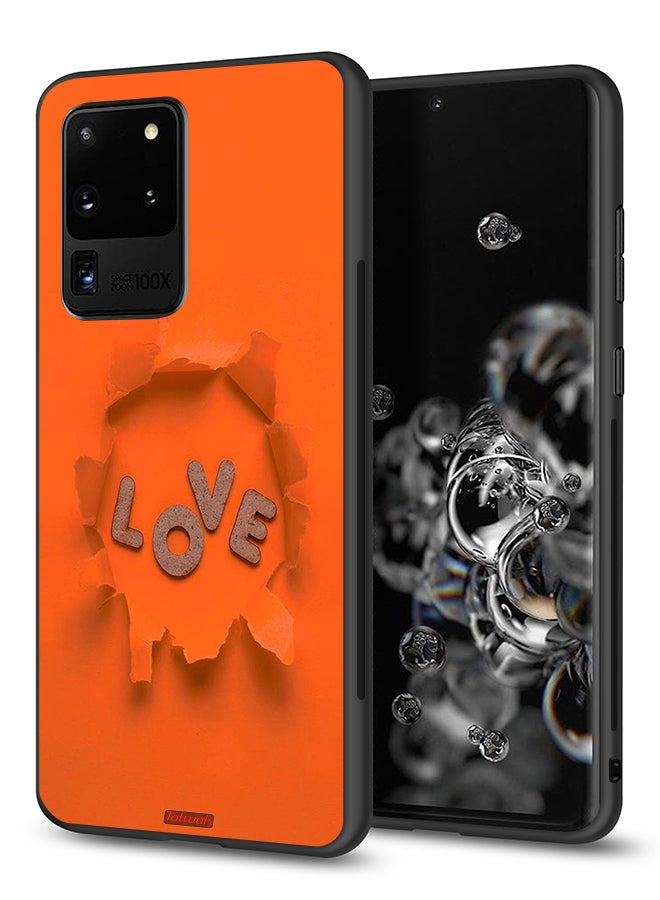 Tolwak Samsung Galaxy S20 Ultra Protective Case Cover Love - Image 1