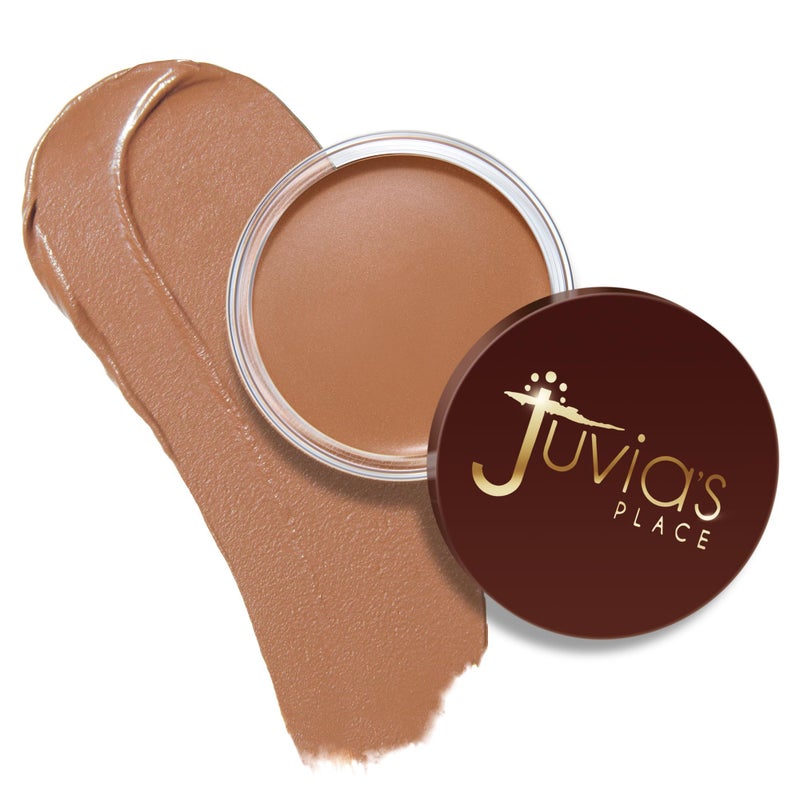 Juvia's Place Bronzed Cream Bronzer - Honey - Smooth Cream Bronzer Pot for Sun-Kissed Glow & Warmth, Buildable & Blendable Makeup Contour with Long-Lasting Matte Shimmer Finish, Highly Pigmented - Image 1