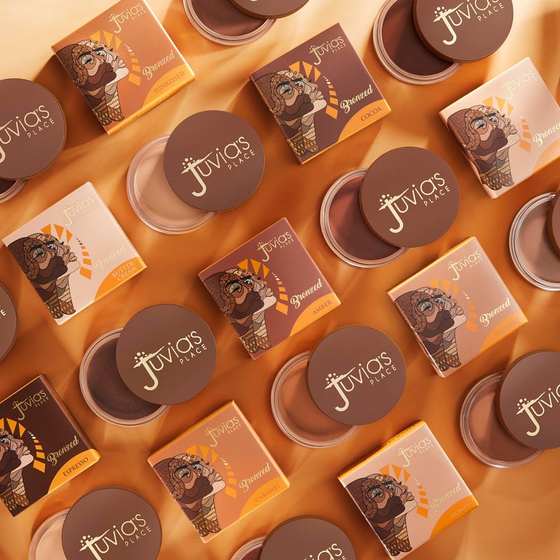 Juvia's Place Bronzed Cream Bronzer - Honey - Smooth Cream Bronzer Pot for Sun-Kissed Glow & Warmth, Buildable & Blendable Makeup Contour with Long-Lasting Matte Shimmer Finish, Highly Pigmented - Image 3