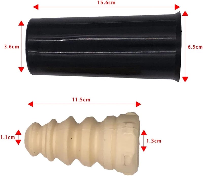 Vuzmode Car Rear Shock Absorber Buffer Rubber Boot Set - Image 2