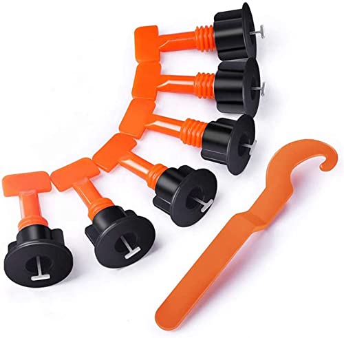 VENEKETY VENEKETY 50 pcs Reusable Tile Levelling System Kit For Floor Wall TilesSuitable for 325MM Tile Leveler Spacer Tile leveling clip  - Image 2