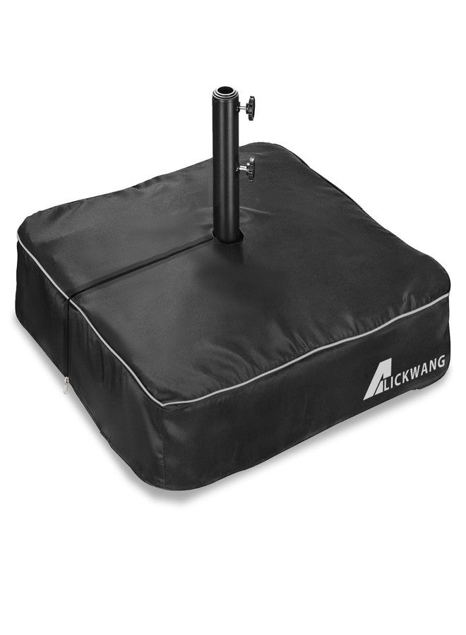Alickwang Patio Umbrella Base Cover,Heavy Duty 600D Waterproof Anti-UV Outdoor Square Umbrella Stand Base Cover,30"L x 30"W x 5"H,Cover Only. - Image 1