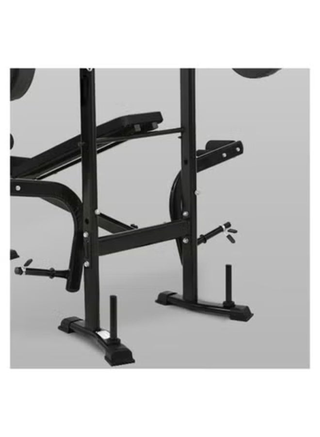 Multi-Position Weight Lifting Bench Press with Rack - Image 4