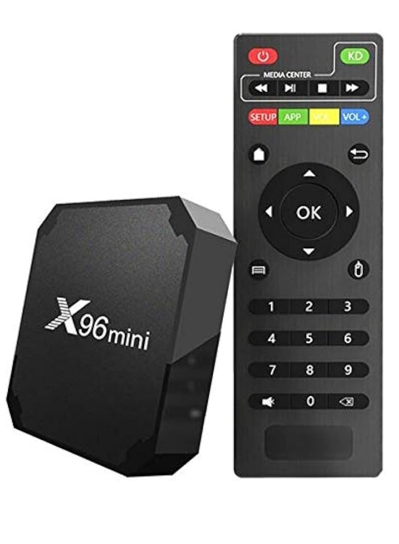 X96 Mini Android Media Player 7.1 TV BOX Black Grey  - Image 1
