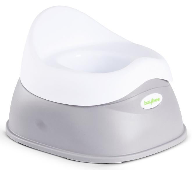Baybee Neo Baby Potty Training Seat for Baby, Portable Kids Potty Chair Seat for Toddlers with Detachable Bowl & High Backrest, Baby Toilet Seat Potty Seat for Kids 1 to 5 years Boy Girl (Grey) - Image 1