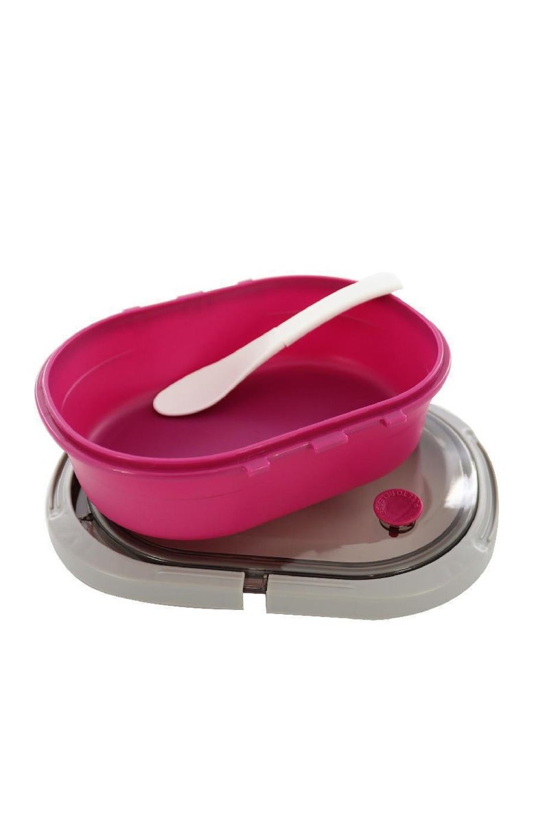 mSure Lunch Box Oval - Push and Pull Pink - Image 2