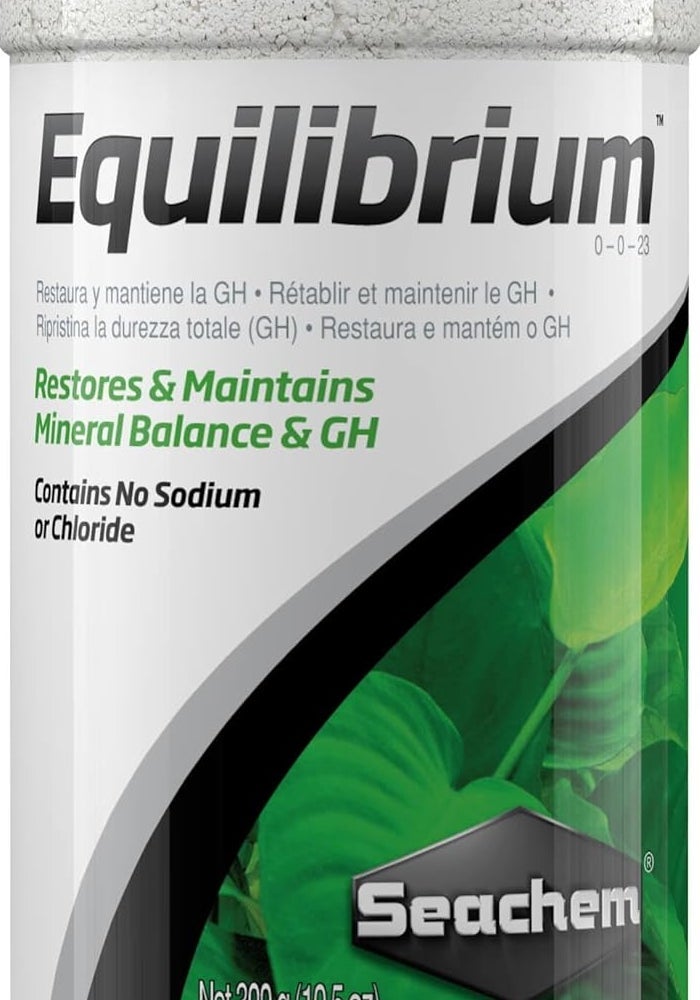 Seachem Equilibrium Aquarium Water Conditioner - 300g for Optimal Mineral Balance - Image 1
