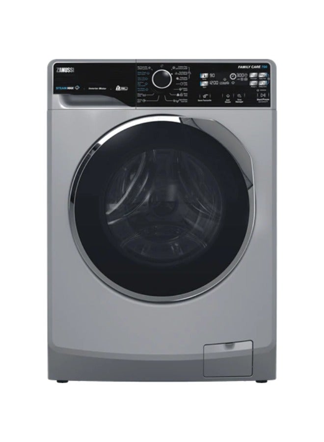 Zanussi ZWF7221SL7 Inverter Front Load Washing Machine , 7 kg , Silver